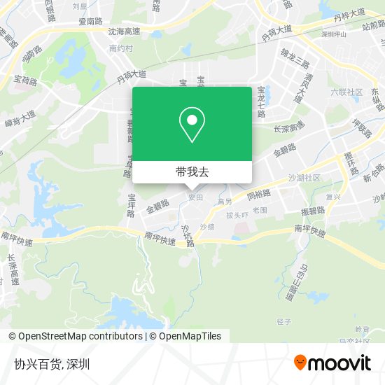 协兴百货地图