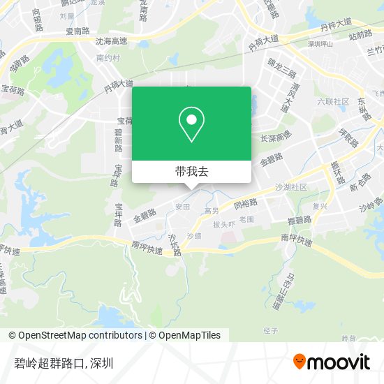 碧岭超群路口地图
