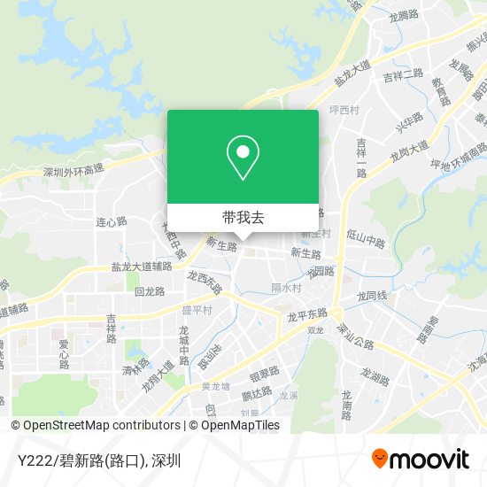Y222/碧新路(路口)地图