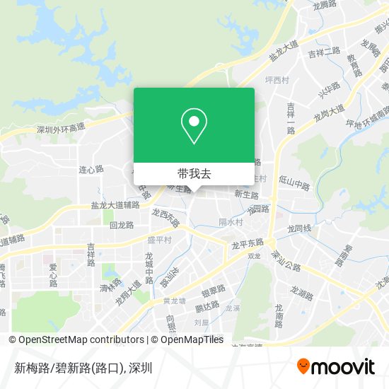 新梅路/碧新路(路口)地图