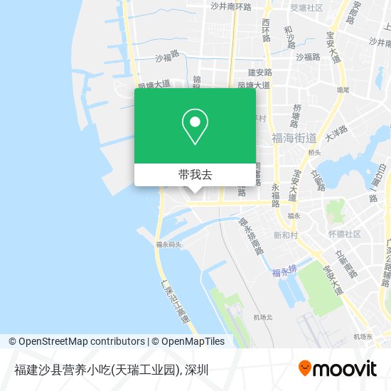 福建沙县营养小吃(天瑞工业园)地图