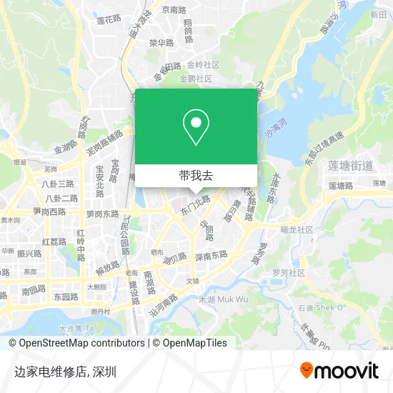 边家电维修店地图