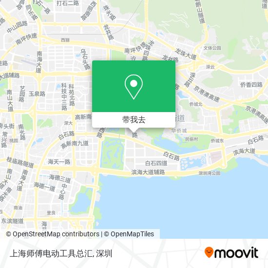 上海师傅电动工具总汇地图