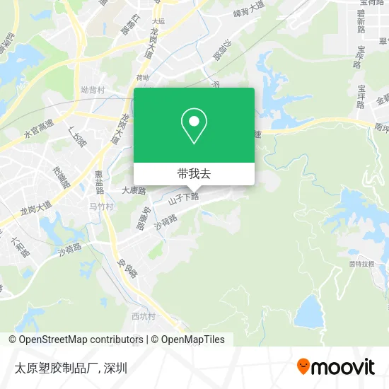 太原塑胶制品厂地图