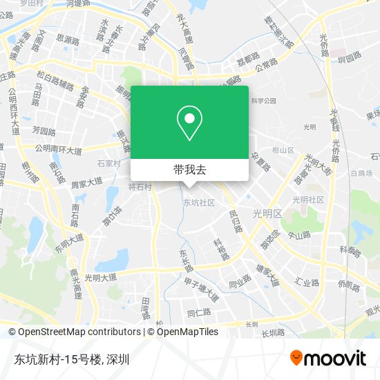 东坑新村-15号楼地图