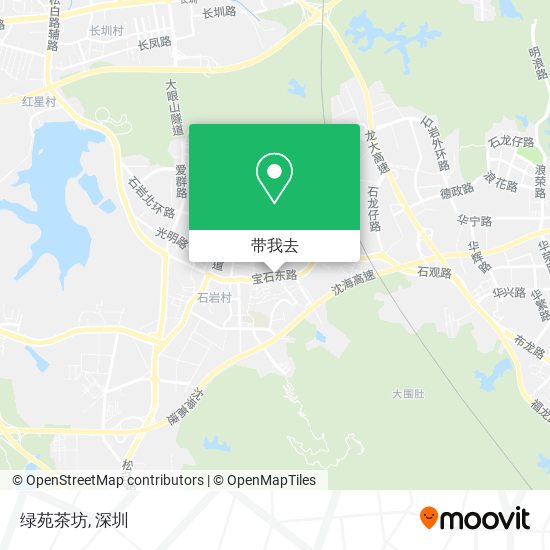 绿苑茶坊地图