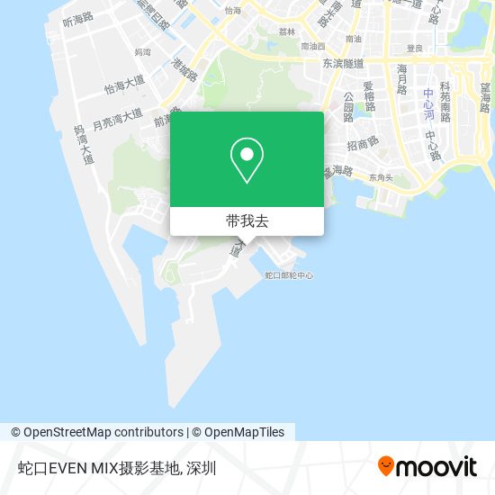 蛇口EVEN MIX摄影基地地图