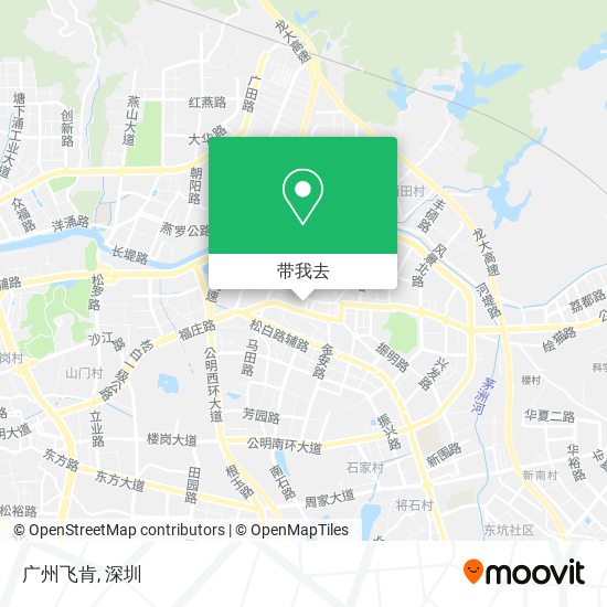 广州飞肯地图