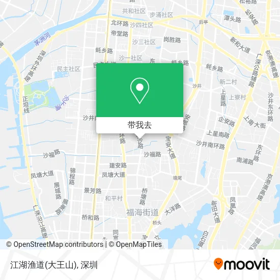 江湖渔道(大王山)地图