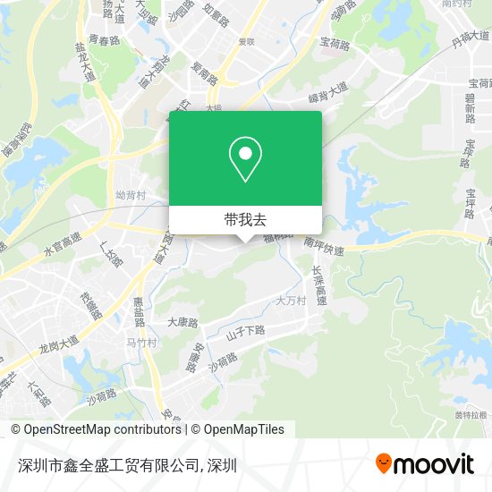 深圳市鑫全盛工贸有限公司地图