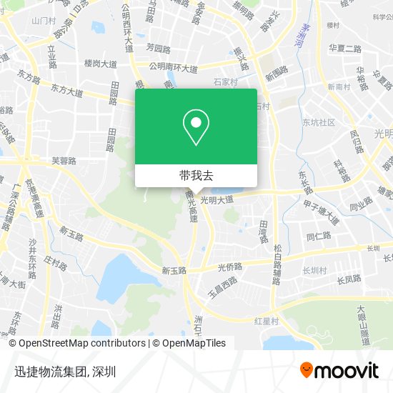 迅捷物流集团地图