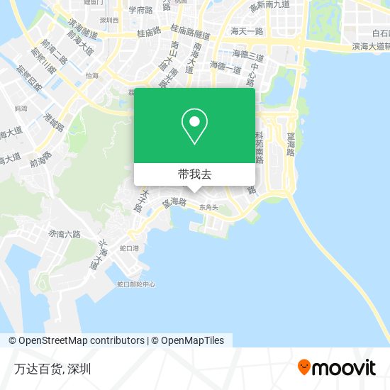 万达百货地图