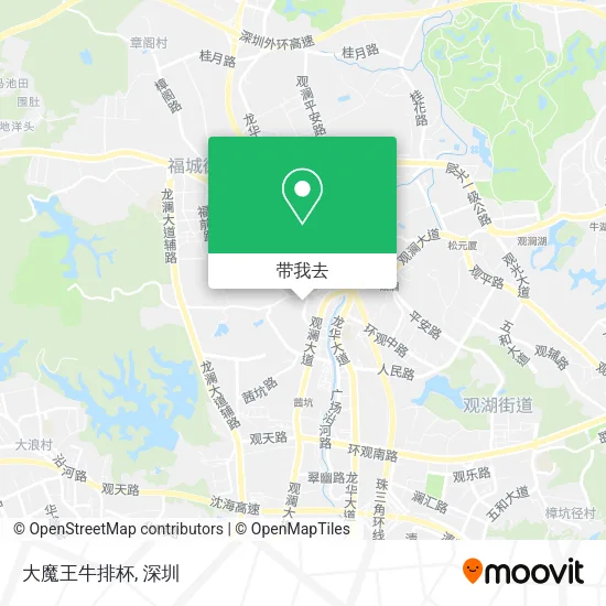 大魔王牛排杯地图