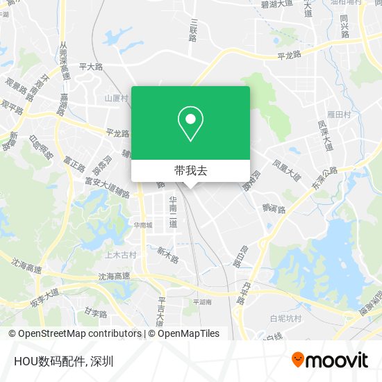 HOU数码配件地图