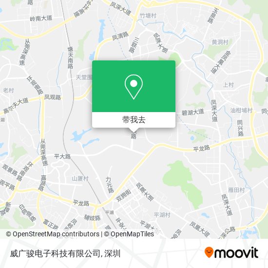 威广骏电子科技有限公司地图