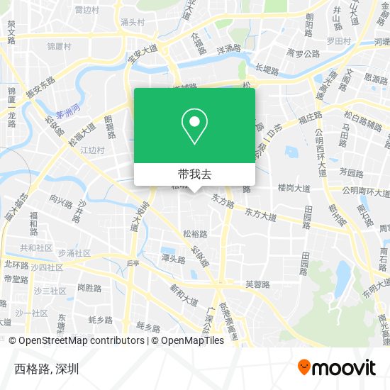 西格路地图