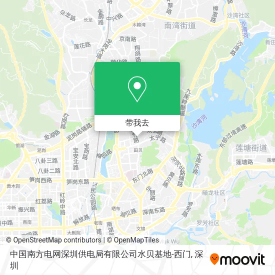 中国南方电网深圳供电局有限公司水贝基地-西门地图