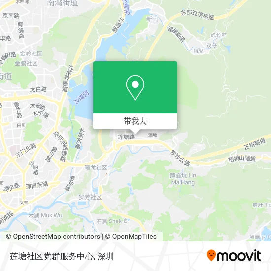 莲塘社区党群服务中心地图