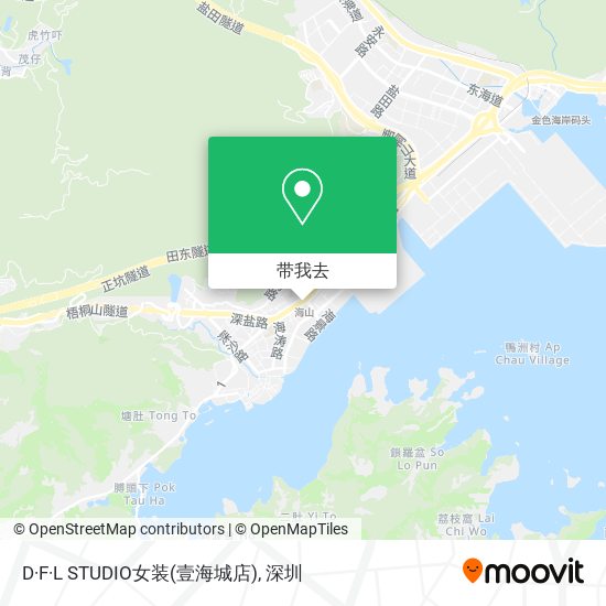D·F·L STUDIO女装(壹海城店)地图