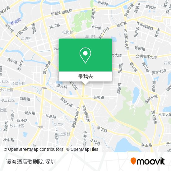 谭海酒店歌剧院地图