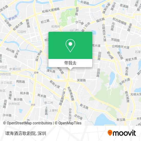 谭海酒店歌剧院地图