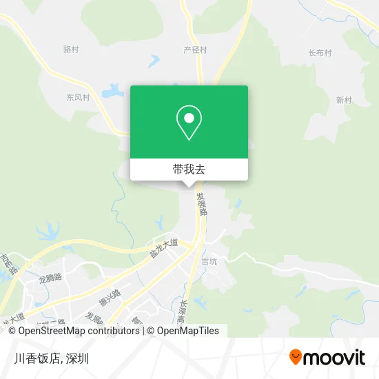 川香饭店地图