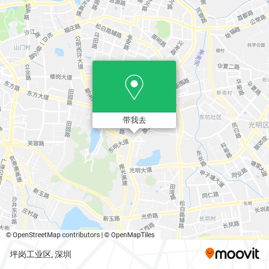 坪岗工业区地图