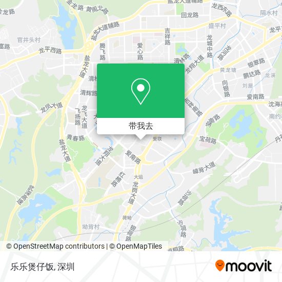 乐乐煲仔饭地图