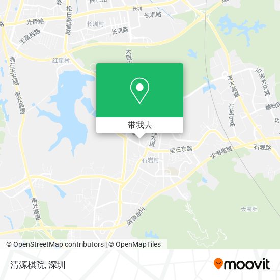 清源棋院地图