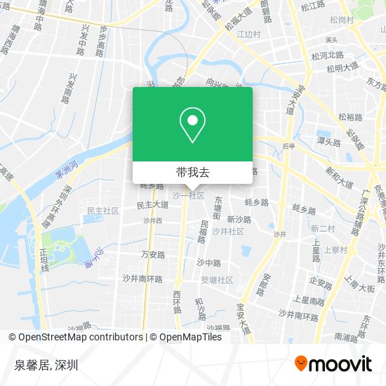 泉馨居地图