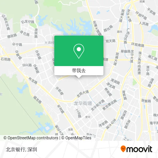 北京银行地图