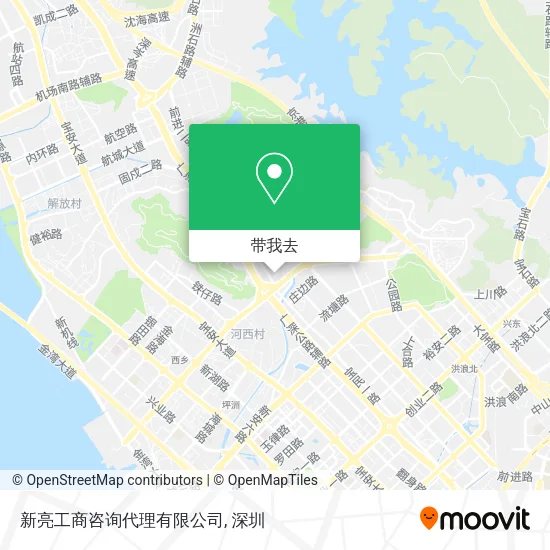 新亮工商咨询代理有限公司地图