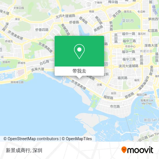 新景成商行地图