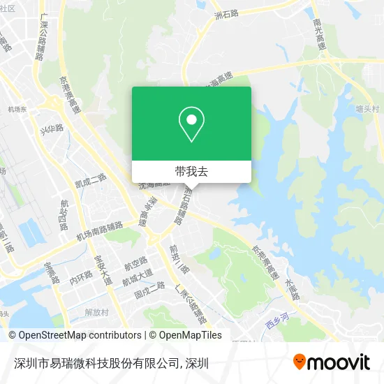 深圳市易瑞微科技股份有限公司地图