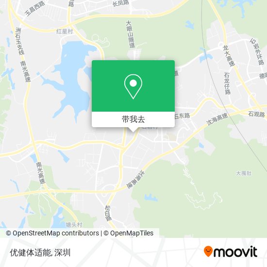 优健体适能地图