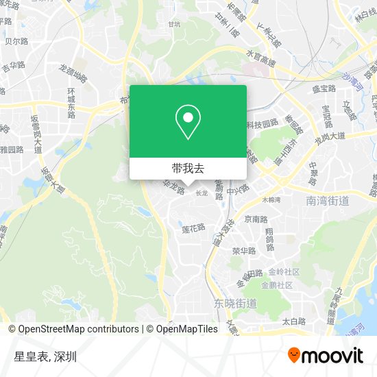 星皇表地图
