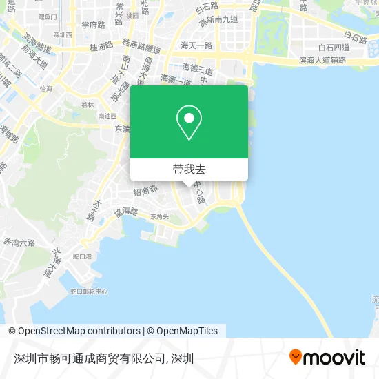 深圳市畅可通成商贸有限公司地图