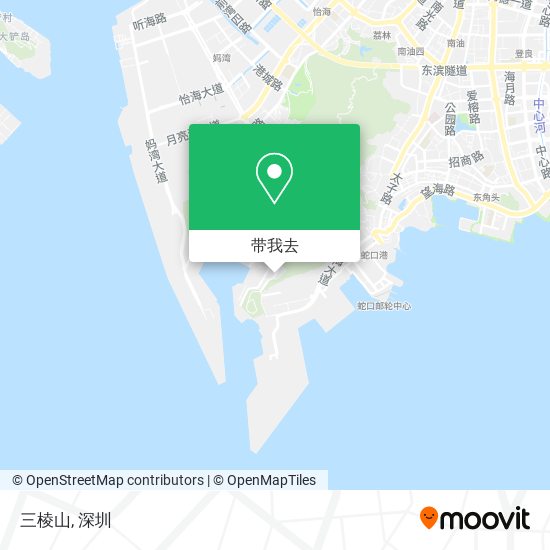 三棱山地图