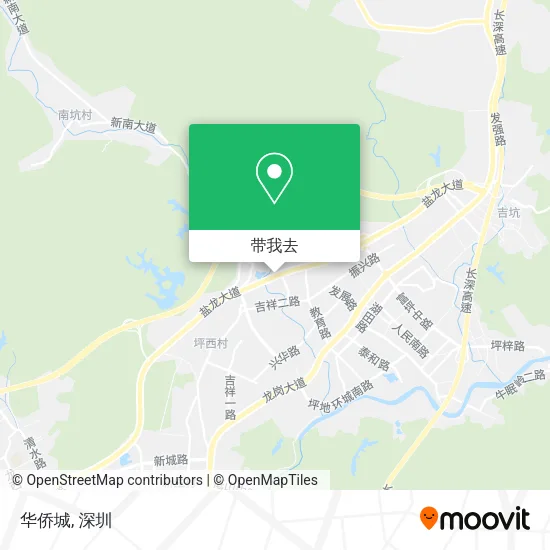 华侨城地图