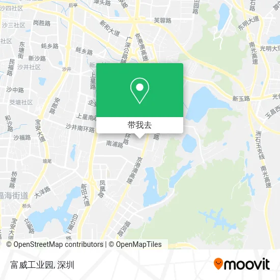 富威工业园地图