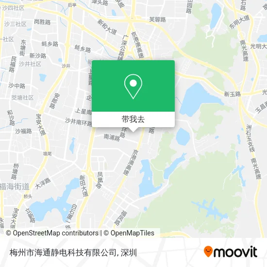 梅州市海通静电科技有限公司地图