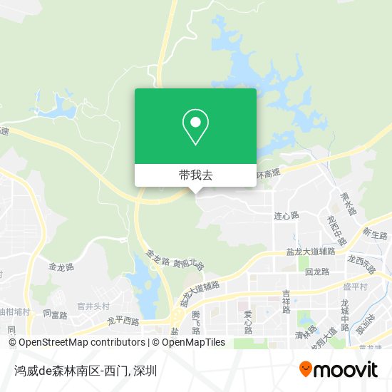 鸿威de森林南区-西门地图