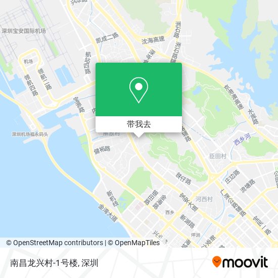 南昌龙兴村-1号楼地图