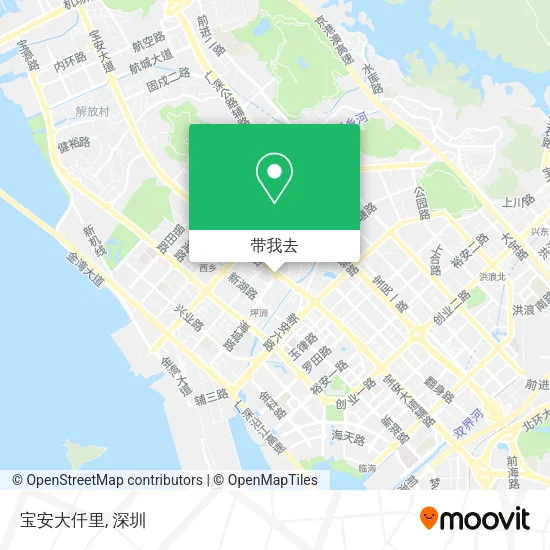 宝安大仟里地图