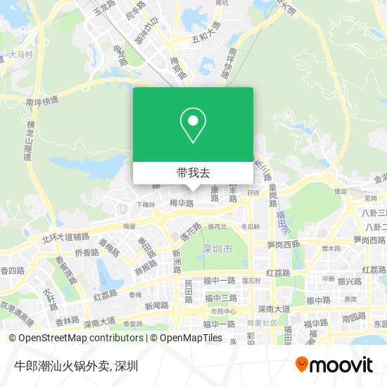 牛郎潮汕火锅外卖地图