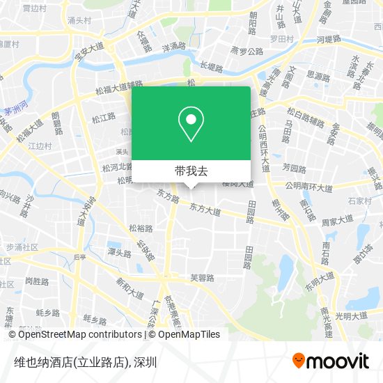 维也纳酒店(立业路店)地图