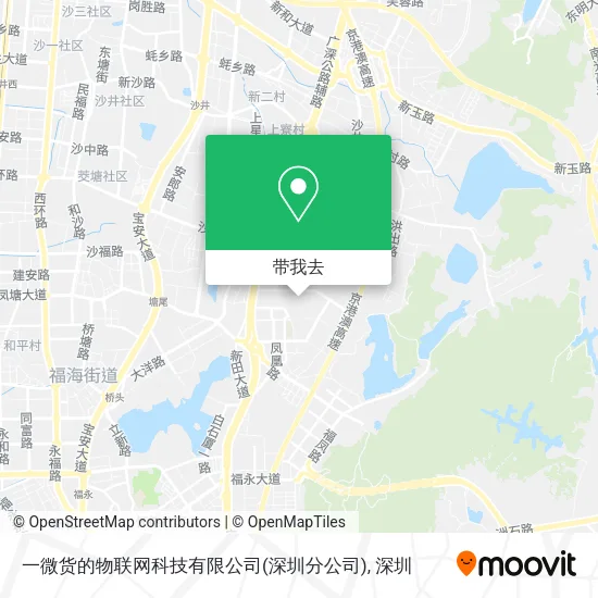 一微货的物联网科技有限公司(深圳分公司)地图