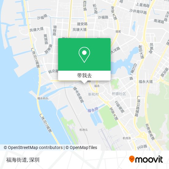 福海街道地图