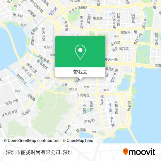 深圳市丽扬时尚有限公司地图