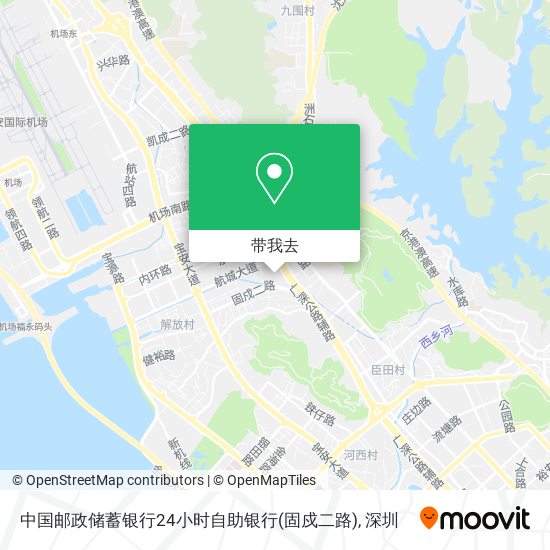 中国邮政储蓄银行24小时自助银行(固戍二路)地图